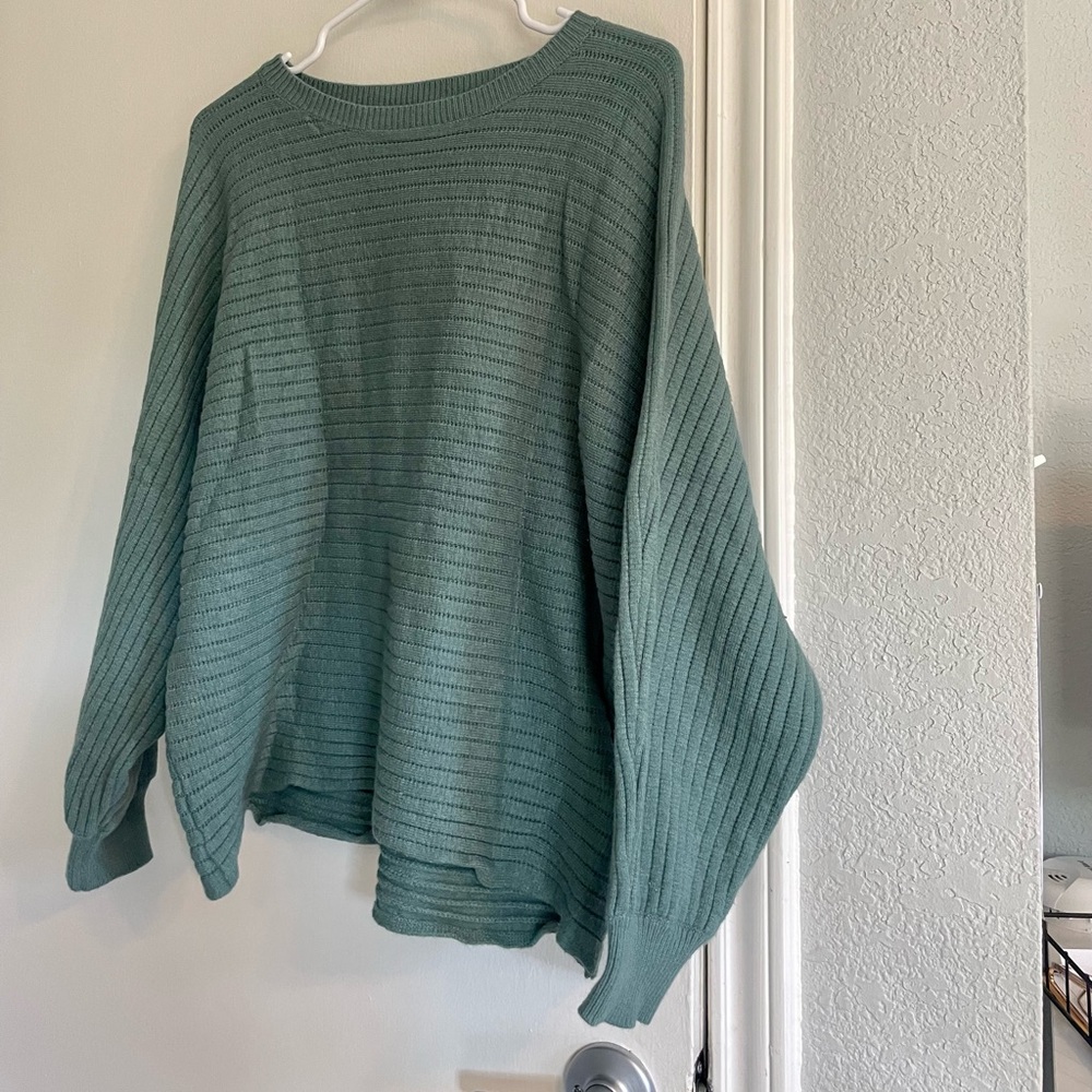 Jodifl Sea foam green sweater